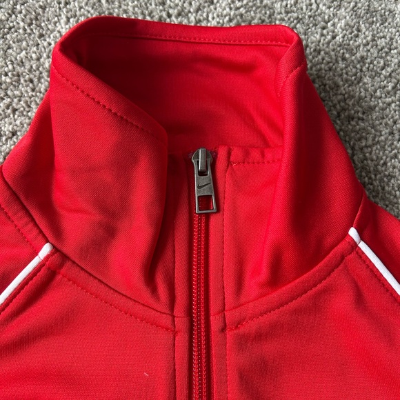 Nike Women's Vibrant Red Bomber Jacket - Picture 3 of 6